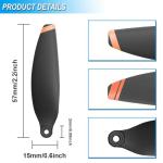 Replacement Low Noise Propellers for DJI Mini Drones
