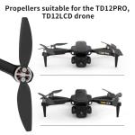 Toladrone 16 PCS Quiet Propellers for TD12PRO/TD12LCD