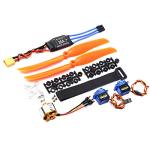 Lrtzizy 1400KV Brushless Motor and ESC Combo