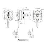 X2204 Brushless Motor for Drones and Quadcopters