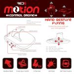 RED5 Motion Control Indoor Stunt Drone with Gesture Control