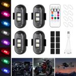 LED Strobe Lights with Remote Control - 4PCS