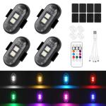 LED Strobe Lights with Remote Control - 4PCS