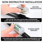 4PCS Remote-Controlled LED Strobe Lights - 8 Colors