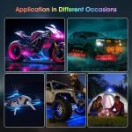 4-Pack Colorful LED Strobe Lights for Drones