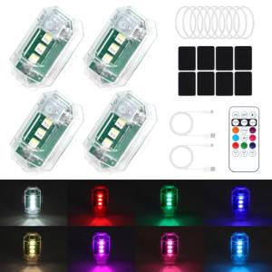 Wireless LED Strobe Light for Drones – 8 Colors