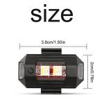 6pcs LED Strobe Lights for Drones - 7 Colors