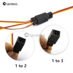 Chanmoo RC Y Splitter Cable for Drones 2Pcs