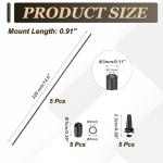 320mm Plastic Antenna Tube for Drones and RCs