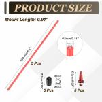 160mm Plastic Antenna Tube Set for Drones