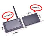 Readytosky 4.3" FPV Monitor with Built-in Battery