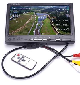 FPV Drone 7 Inch LCD Monitor with Sun Shield