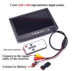 FPV Drone 7 Inch LCD Monitor with Sun Shield