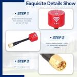 5.8GHz RHCP High Gain Antenna for FPV Drones