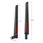 Superbat Dual Band WiFi Antenna 2Pcs 8dBi