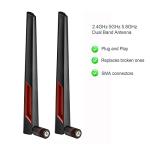 Superbat Dual Band WiFi Antenna 2Pcs 8dBi