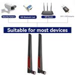 Superbat Dual Band WiFi Antenna 2Pcs 8dBi