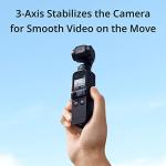 Handheld DJI Pocket 2 with 4K Camera