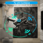 Contixo F19 drone with obstacle avoidance & camera