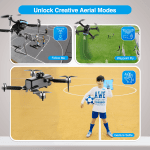 Contixo F19 drone with obstacle avoidance & camera