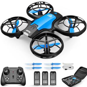 4DRC V8 Mini Drone with 3 Batteries