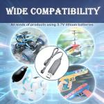 4-Pack USB Drone & RC Car Battery Charger