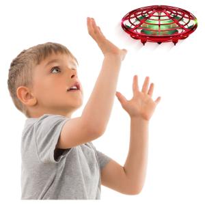 Red Scoot Hand-Operated Drone for Kids