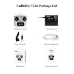 Radiolink T12D 12CH RC Transmitter and Receiver