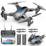 Deerc Drone with 1080P FHD Camera & 2 Batteries