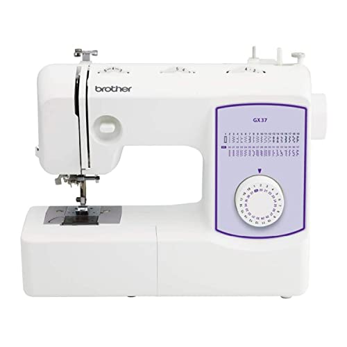 Brother Sewing Machine, GX37, 37 Built-in Stitches, 6 Included Sewing Feet