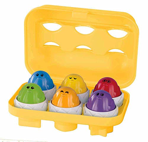 Kidoozie Peek N Peep Eggs - Mentally Stimulating - Employs Tactile Engagement - for ages 12 Months and Up