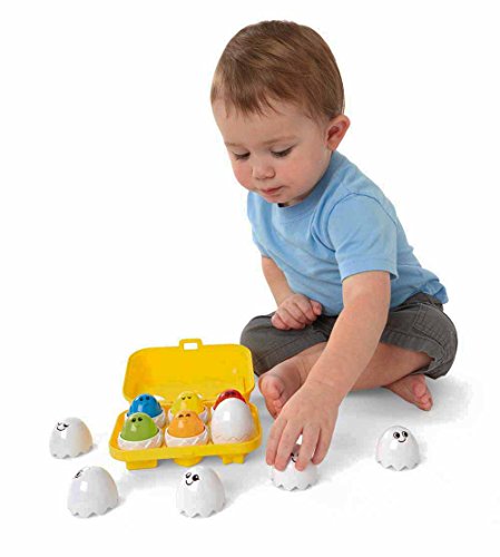 Kidoozie Peek N Peep Eggs - Mentally Stimulating - Employs Tactile Engagement - for ages 12 Months and Up