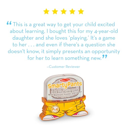 Smarty Pants Preschool Card Set - 120 Brain-Building Activities