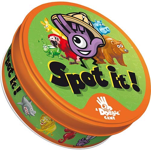 Spot It! Junior Animals Card Game by Zygomatic