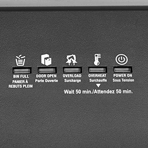 Basic 24 Sheet Cross Cut Shredder - Black