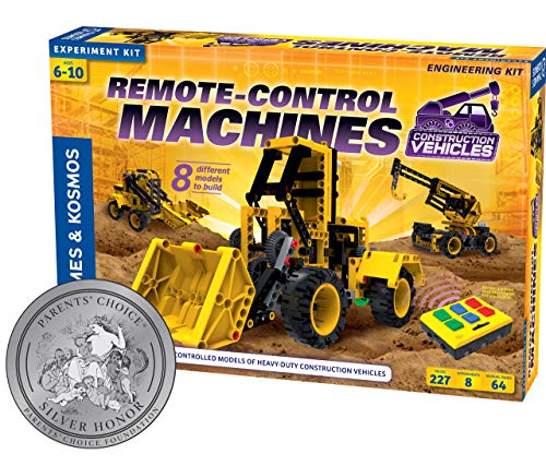 RC Construction Vehicles STEM Kit | Build 8 Working Models