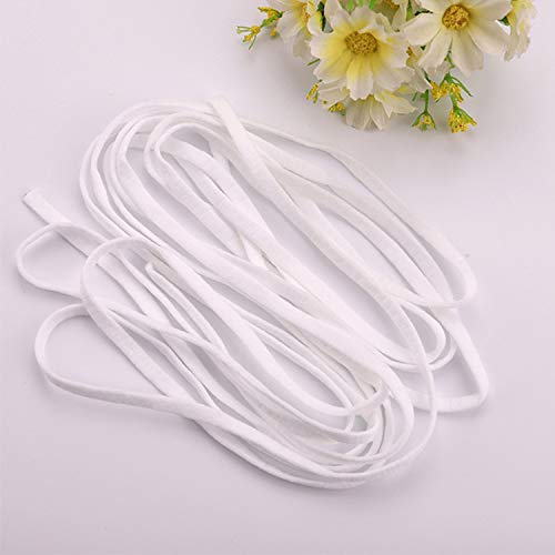 Elastic Band,Shed Protector 200 Yard 1/4" Inch Sewing Elastic Band/Rope/Cord/String for Handmade Making, Spool Roll, Stretch, Craft Elastic