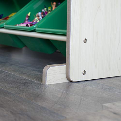 Humble Crew WO560 Toy Shelf, Multicoloured, 1