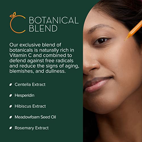 Vitamin C Serum Duo - 100 Days of Age Defying Benefits, With Hyaluronic Acid & Vitamin E, Brighten & Defend, Anti-Aging, Wrinkle Reducer & Sun Damage Corrector - InstaNatural - 2 Pack