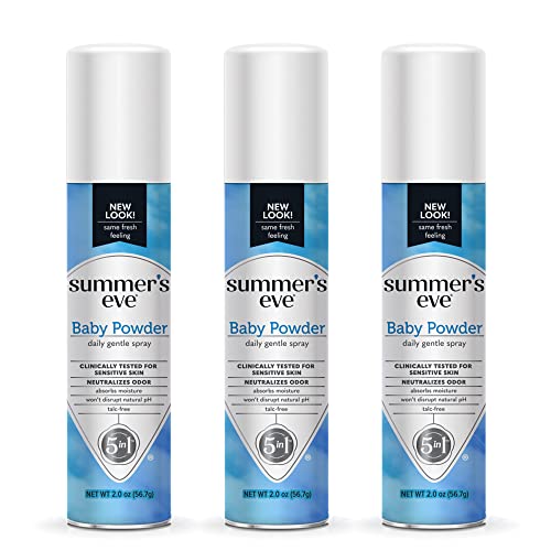Baby Powder Daily Feminine Spray - 3 Pack