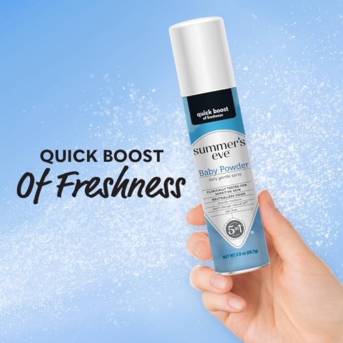 Baby Powder Daily Feminine Spray - 3 Pack