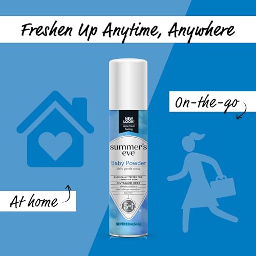 Baby Powder Daily Feminine Spray - 3 Pack
