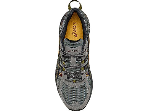 ASICS Gel-Venture 5 Light Grey/Graphite/Red Trail Running Shoe