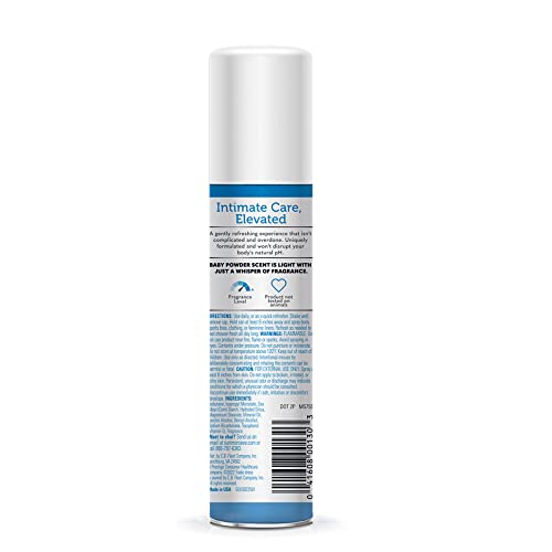 Baby Powder Daily Feminine Spray - 3 Pack