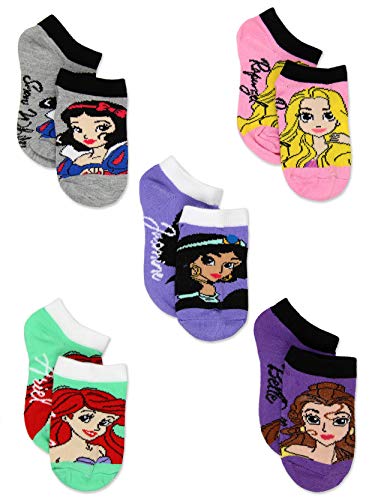 Disney Princess Toddler Girls 5 pack Sock Set