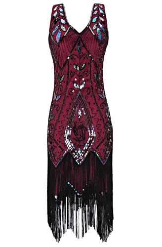 1920s Vintage Flapper Great Gatsby Party Dress
