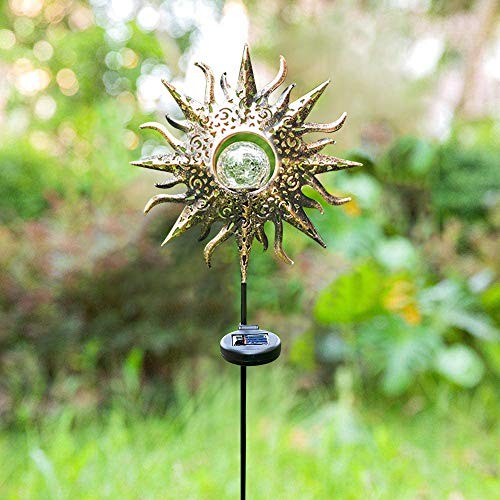 Solar Garden Lights Outdoor Decorative Sun Stake