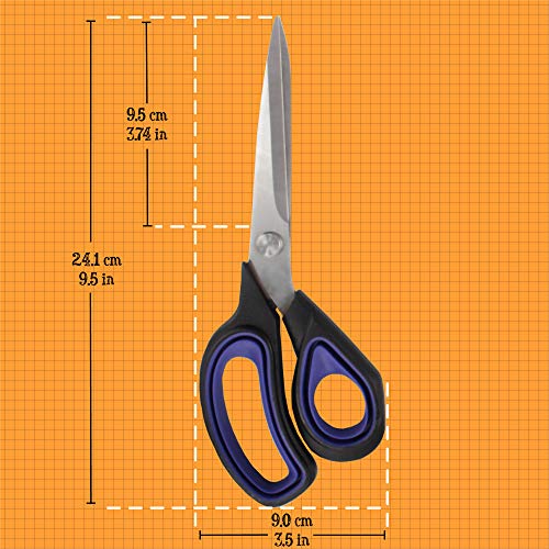 Titanium Tailor Fabric Scissors - 3 Pairs