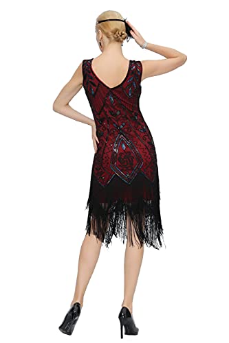 1920s Vintage Flapper Great Gatsby Party Dress