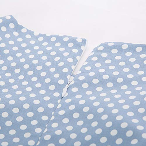 Polka Dot Cocktail Party Swing Dress- Size L